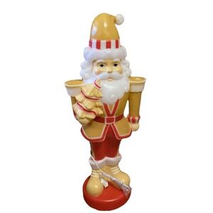 Holiday Time 32" Lighted Nutcracker Blow Mold Christmas Decor‎